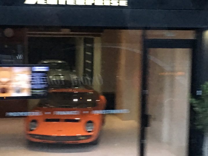 Miura in showroom on A40 near Coutts Automobiles - Page 1 - Lamborghini Classics - PistonHeads