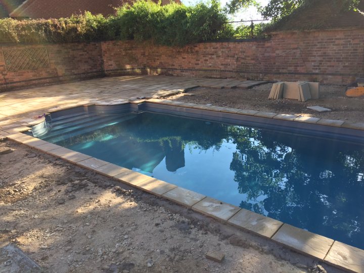 11m x 4m outdoor swimming pool in 3 weeks (with paving) - Page 73 - Homes, Gardens and DIY - PistonHeads