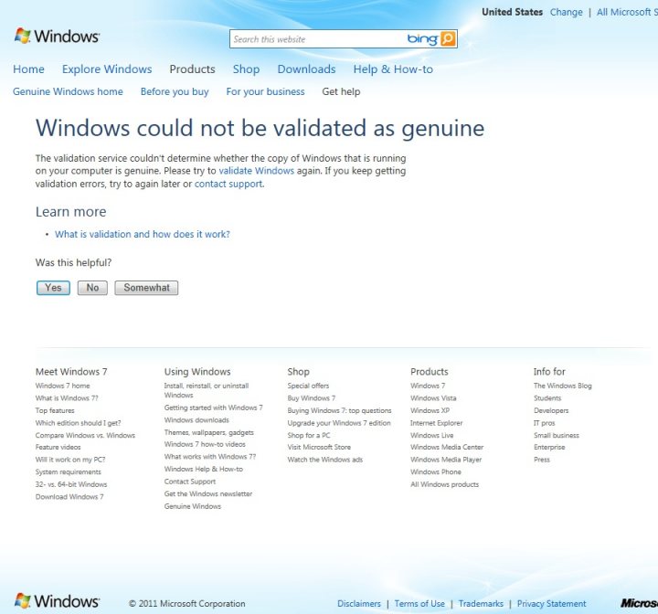 Windows 7 Issue - "This Is Not A Genuine Copy" - WTF!!! - Page 1 - Computers, Gadgets & Stuff - PistonHeads
