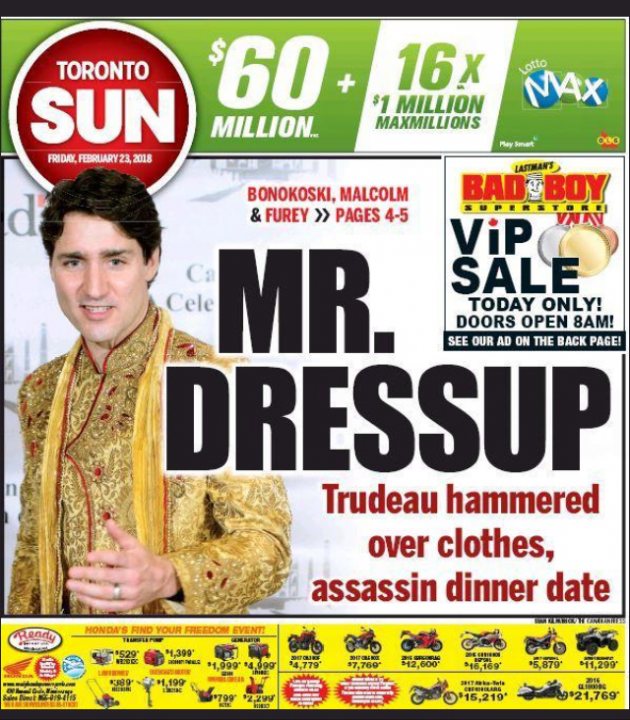 23rd Prime Minister of Canada, Justin Trudeau - Page 6 - News, Politics & Economics - PistonHeads