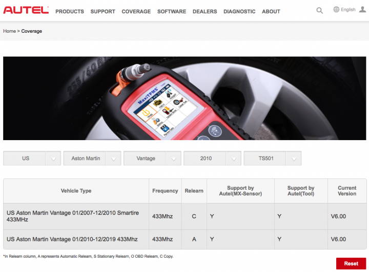 Smartire TPMS early sensor replacement - Page 2 - Aston Martin - PistonHeads