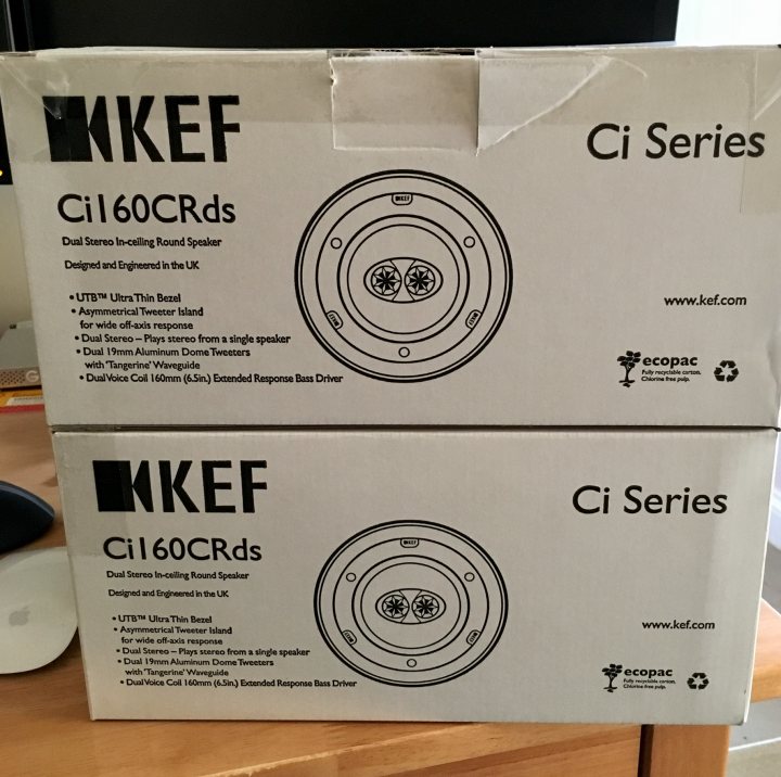 KEF Ci160CRds ceiling speaker (via VEX) - Page 1 - Home Cinema & Hi-Fi - PistonHeads