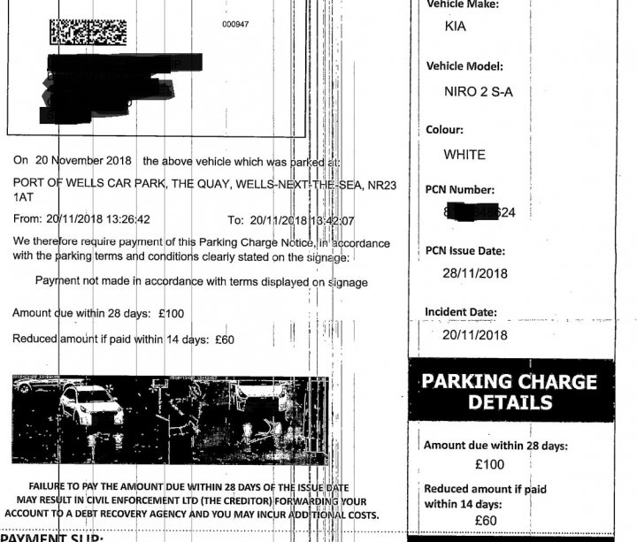 Is this parking charge considered excessive? - Page 1 - Speed, Plod & the Law - PistonHeads