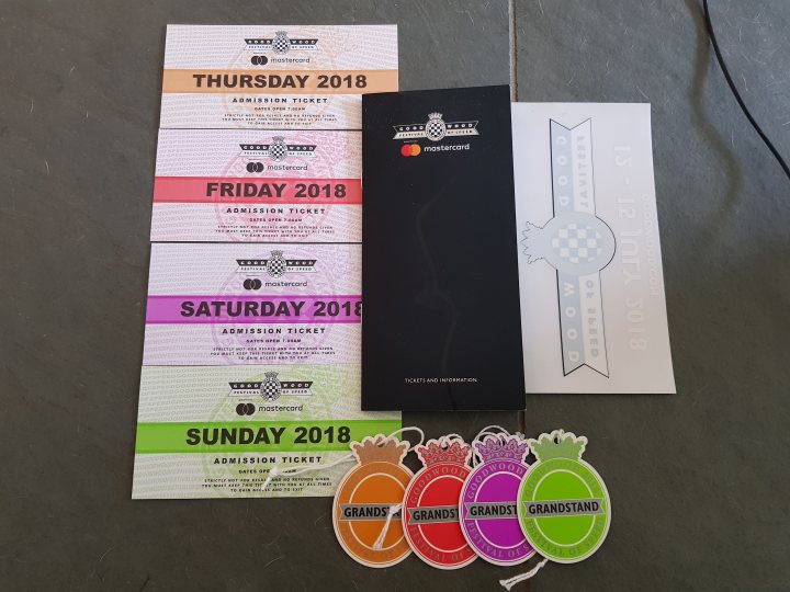 The Official 2018 Festival of speed tickets thread. - Page 1 - Goodwood Events - PistonHeads