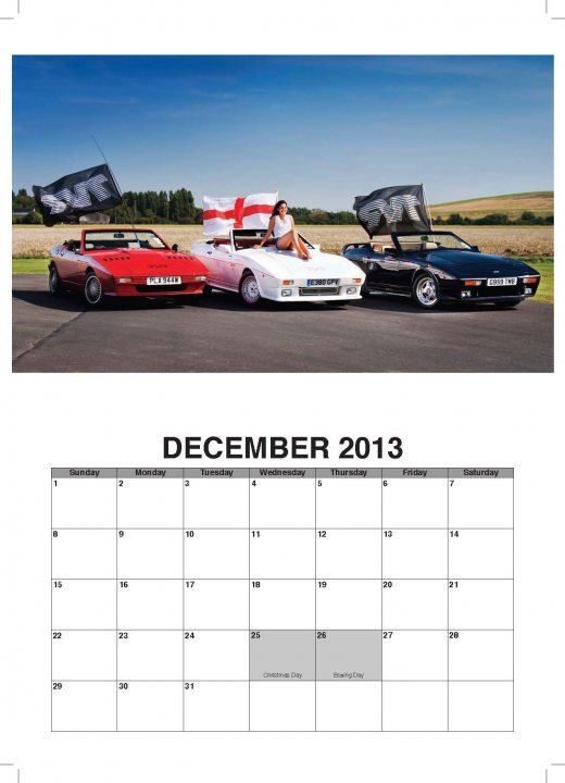 BNG - Wedge & Girlie A4 Calendars - Page 1 - Wedges - PistonHeads