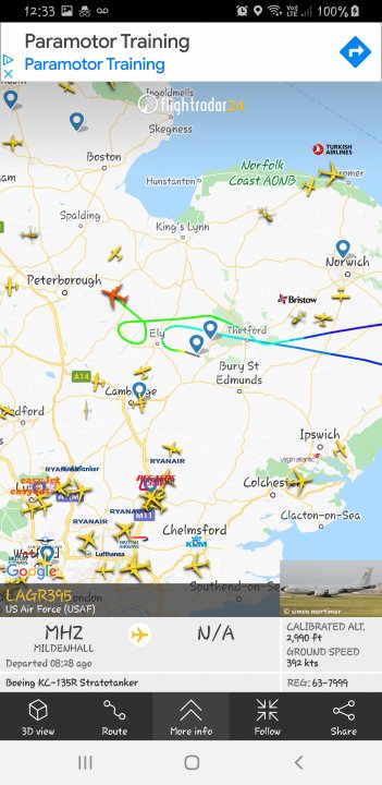 Cool things seen on FlightRadar - Page 298 - Boats, Planes & Trains - PistonHeads UK