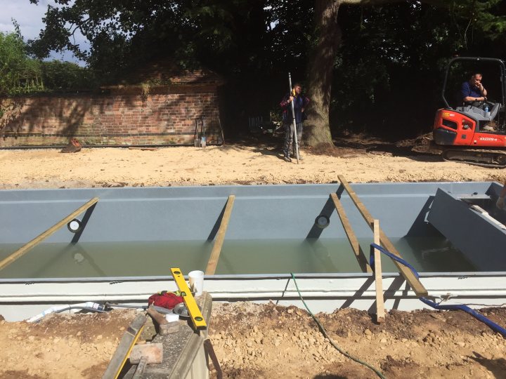 11m x 4m outdoor swimming pool in 3 weeks (with paving) - Page 41 - Homes, Gardens and DIY - PistonHeads
