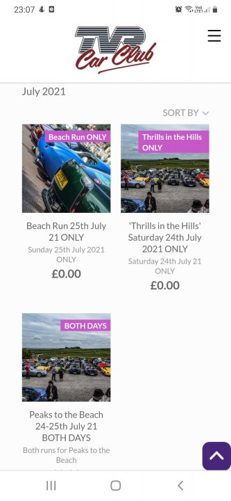 Thrills in the Hills and Rebels on the Seafront TVR weekend  - Page 2 - TVR Events & Meetings - PistonHeads UK