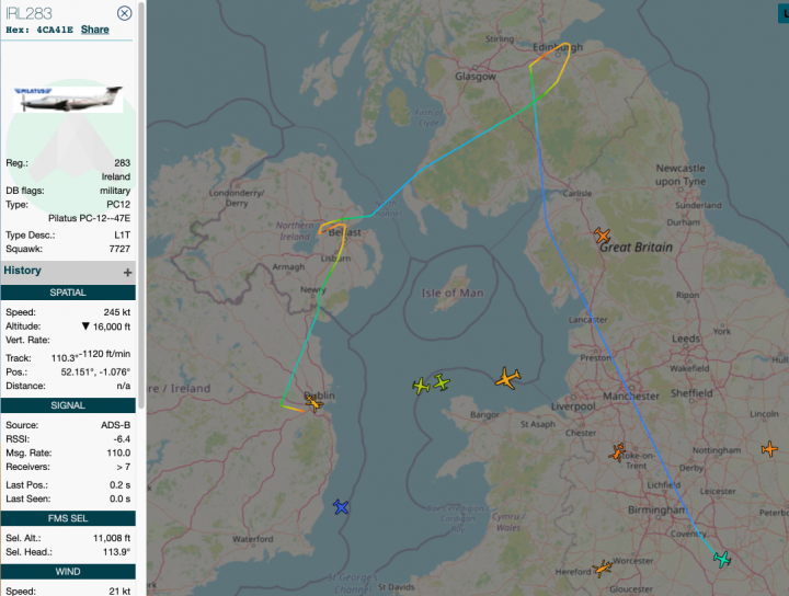Cool things seen on FlightRadar - Page 280 - Boats, Planes & Trains - PistonHeads UK