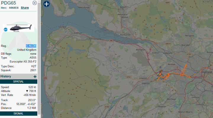 Cool things seen on FlightRadar - Page 265 - Boats, Planes & Trains - PistonHeads UK