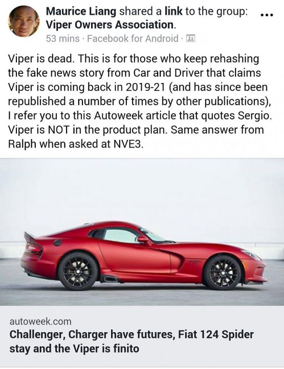 2020 Viper.. - Page 1 - Vipers - PistonHeads