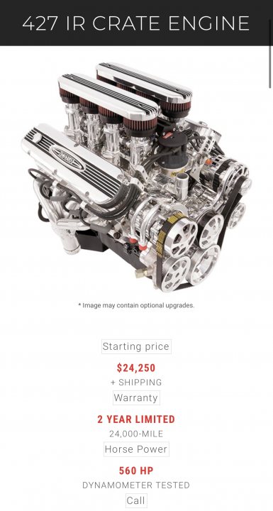 Ford 427 V8 options - Page 1 - Yank Motors - PistonHeads