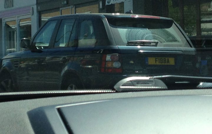 What crappy personalised plates have you seen recently? - Page 178 - General Gassing - PistonHeads