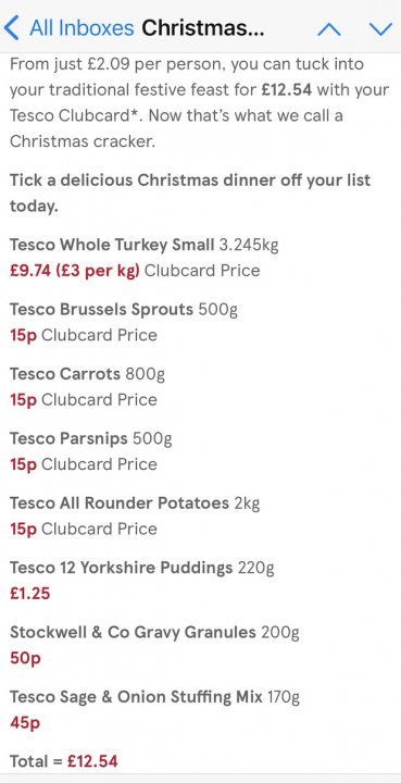 Tesco clubcard pricing differential... - Page 14 - The Lounge - PistonHeads UK