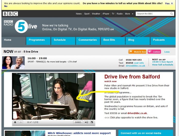 Radio stations with a live video link - Page 1 - TV, Film & Radio - PistonHeads