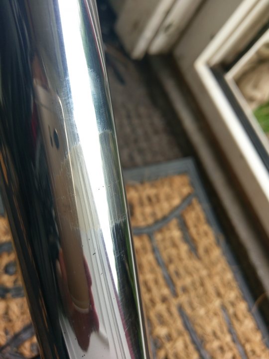 Quick question regarding the chrome on forks wearing away... - Page 1 - Biker Banter - PistonHeads