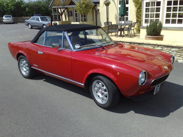 RE: Fiat 124 Spider: Spotted - Page 1 - General Gassing - PistonHeads