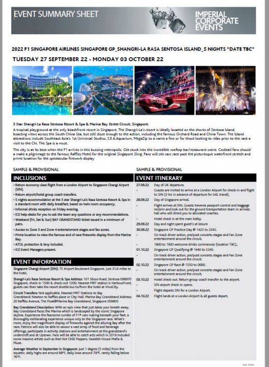The OFFICIAL F1 for sale/wanted ticket thread.  - Page 1 - Formula 1 - PistonHeads UK