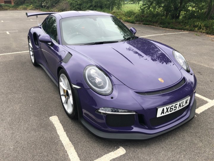 Porsche 991 GT3RS Ultra Violet  - Page 1 - Readers' Cars - PistonHeads