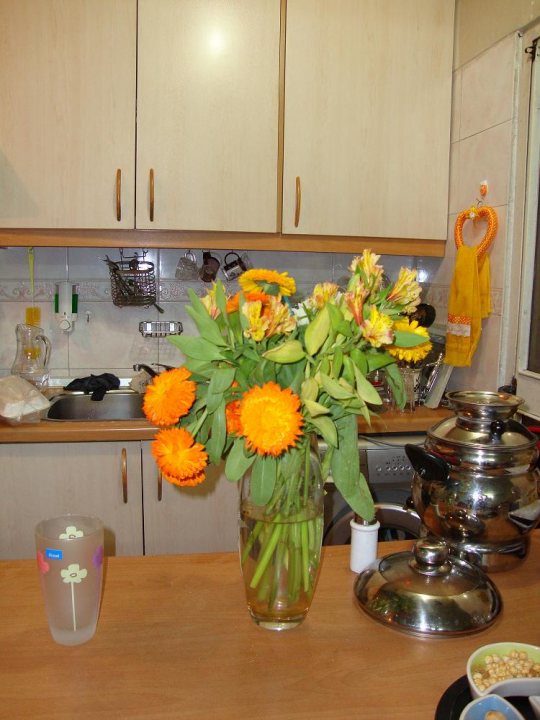 Flowers Kitchen Decor