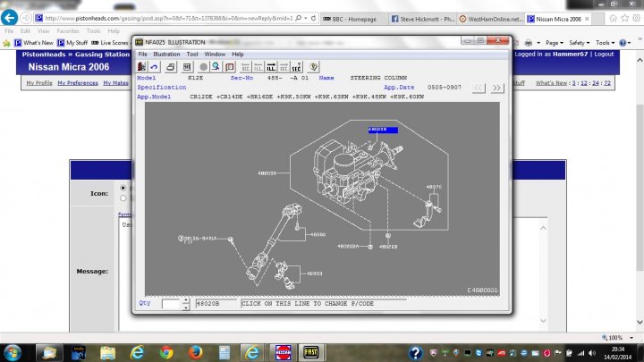 A black and white photo of a television with a clock - Pistonheads - The image displays a **computer screen with an open program window** overshadowing a **wireless mouse and keyboard** on a desk. The **program window** shows a complex **floor plan layout** with various **icons** and **labeled components**. Above the layout, there's a **drawing window toolbar** with options like **cut**, **copy**, and **paste**, suggesting that the software is used for creating and editing floor plans. The **windows taskbar** at the bottom indicates that the computer is running **Microsoft Windows**.