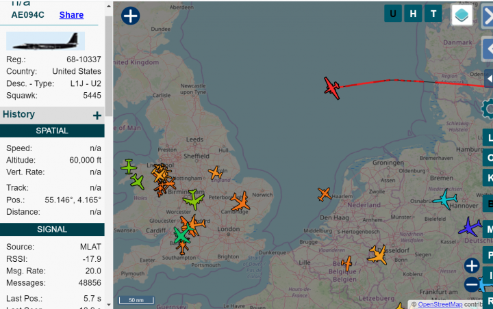 Cool things seen on FlightRadar - Page 138 - Boats, Planes & Trains - PistonHeads