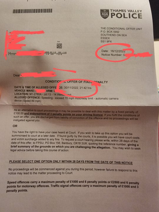Should I respond at all to a nip if it was sent 14 days?  - Page 1 - Speed, Plod & the Law - PistonHeads UK