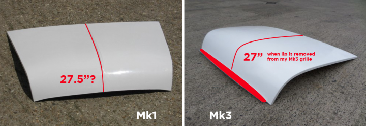 Mk3 to Mk1 grille conversion, got a 1/2" gap - Page 1 - Classic Minis - PistonHeads