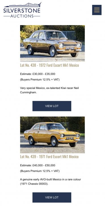 Ultra rare mk 1 Escort at upcoming auction.  - Page 52 - Classic Cars and Yesterday's Heroes - PistonHeads
