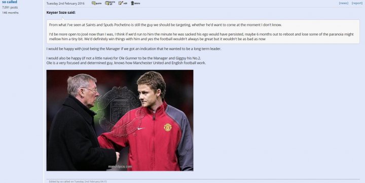 The Official Manchester United Thread (Vol 8) - Page 137 - Football - PistonHeads