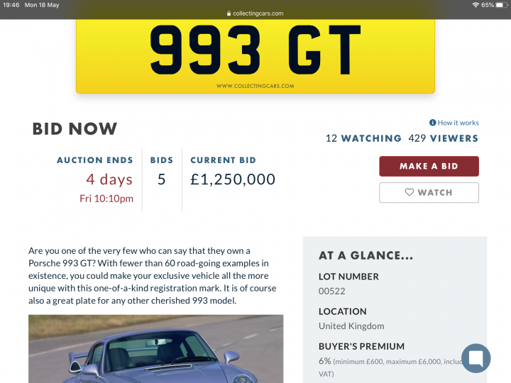 Collecting Cars auction results  - Page 34 - Supercar General - PistonHeads