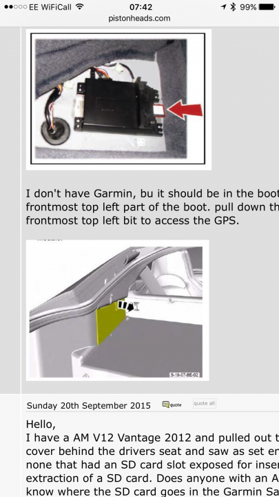 How to upgrade my 2014 V8 Vantage S Navigation? - Page 1 - Aston Martin - PistonHeads