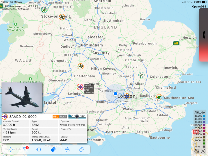 Cool things seen on FlightRadar - Page 74 - Boats, Planes & Trains - PistonHeads