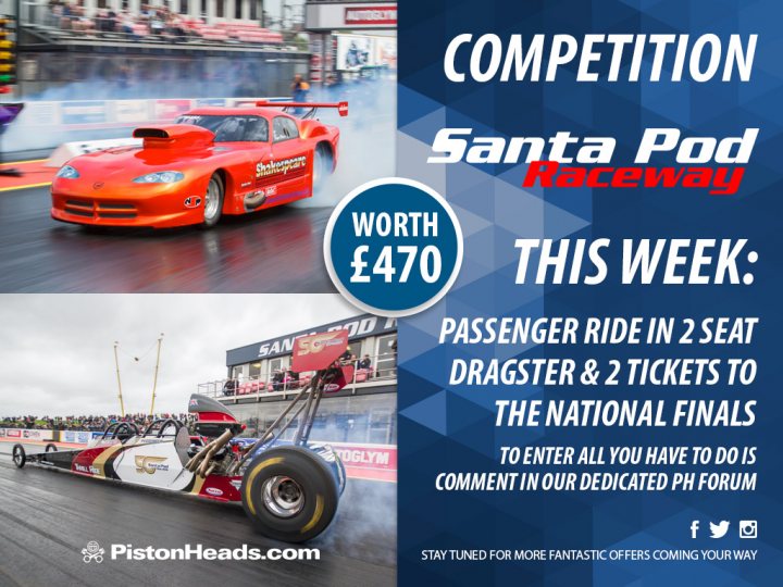 Win On Wednesday: Dragster Passenger Ride Santa Pod - Page 1 - General Gassing - PistonHeads