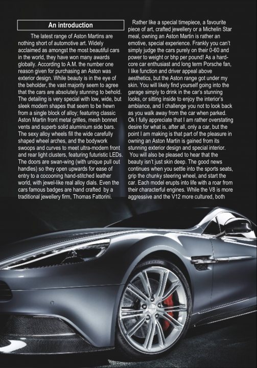 The Definitive Guide to Gaydon-era ASTON MARTIN   - Page 29 - Aston Martin - PistonHeads UK