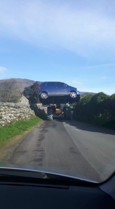 Tractor pushes parked cars out of the way - Page 13 - Speed, Plod & the Law - PistonHeads