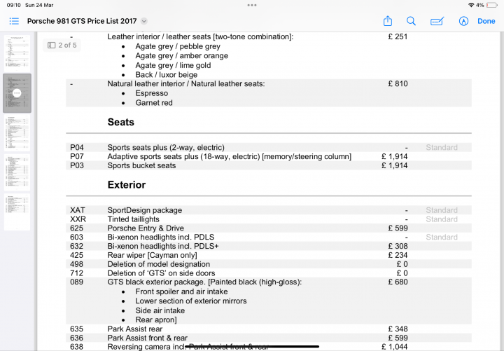 Boxster 981 GTS questions  - Page 1 - Boxster/Cayman - PistonHeads UK