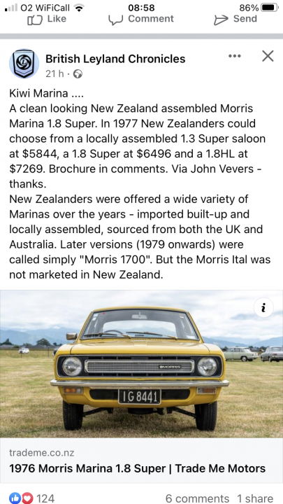 Full circle into a Marina again. My 73 Morris Marina Coupe - Page 10 - Readers' Cars - PistonHeads UK