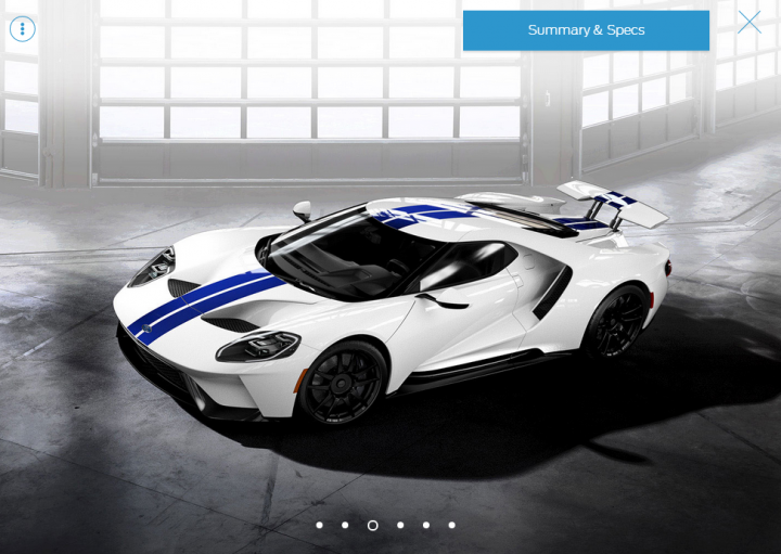 RE: Ford GT configurator live! - Page 1 - General Gassing - PistonHeads