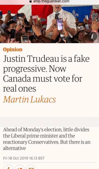 23rd Prime Minister of Canada, Justin Trudeau - Page 18 - News, Politics & Economics - PistonHeads