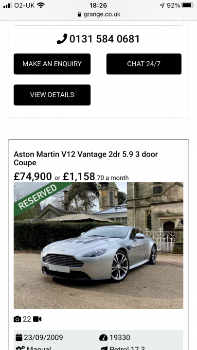 Aston V12 Values - Page 20 - Aston Martin - PistonHeads UK