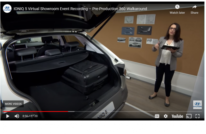 Volvo XC40 Recharge vs Skoda Enyaq - Page 1 - EV and Alternative Fuels - PistonHeads UK - The image displays a video thumbnail featuring a person standing beside an open car trunk. The individual appears to be presenting or demonstrating something, possibly related to the content of the video. The trunk is open and shows various items inside, which may include luggage and other travel essentials.

The scene takes place in an indoor setting with a visible background that includes posters and a whiteboard displaying text and images. The text on the whiteboard appears to be part of a presentation or lecture, suggesting the environment could be a classroom, conference room, or a similar educational or professional space.

A notable feature is a logo in the upper left corner of the image, which seems to be associated with "ONO," although without additional context, it's not possible to determine its significance to the scene. The overall composition of the image implies that this may be a screen capture from a video, possibly educational or instructional in nature, given the presence of the whiteboard and the demonstrative posture of the person involved.