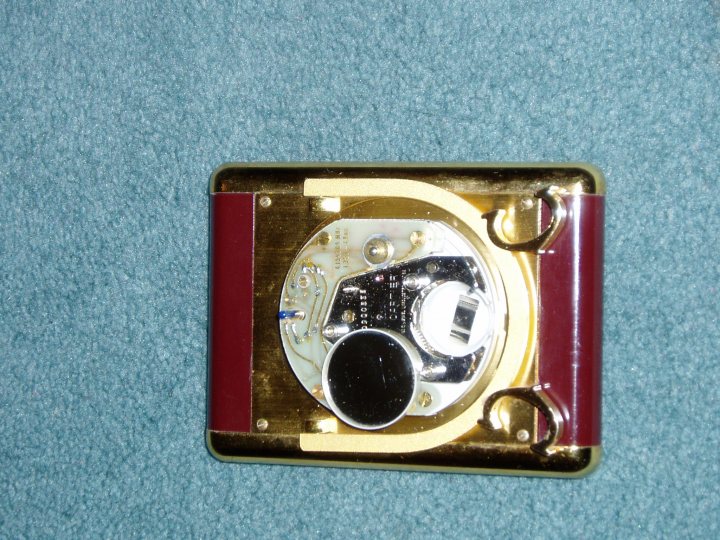 Battery Cartier Pistonheads Clock