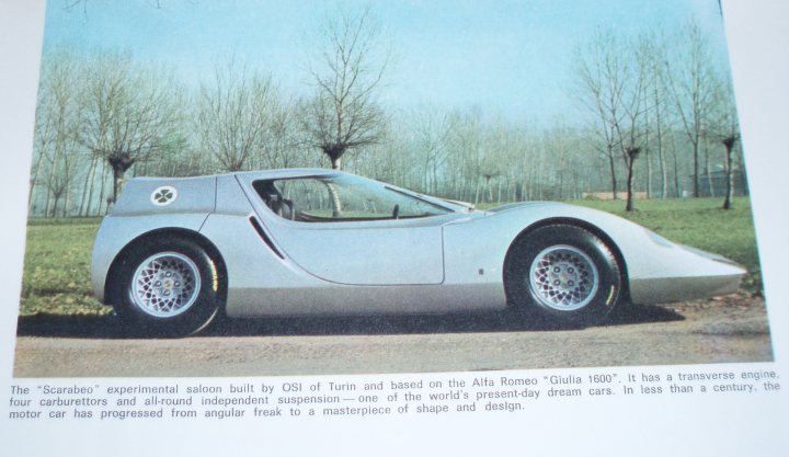 How did I miss this? Alfa OSI Scarabeo concept 1969 - Page 1 - General Gassing - PistonHeads