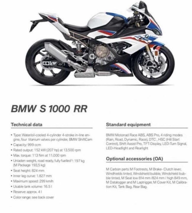 2019 BMW S1000RR - Page 1 - Biker Banter - PistonHeads