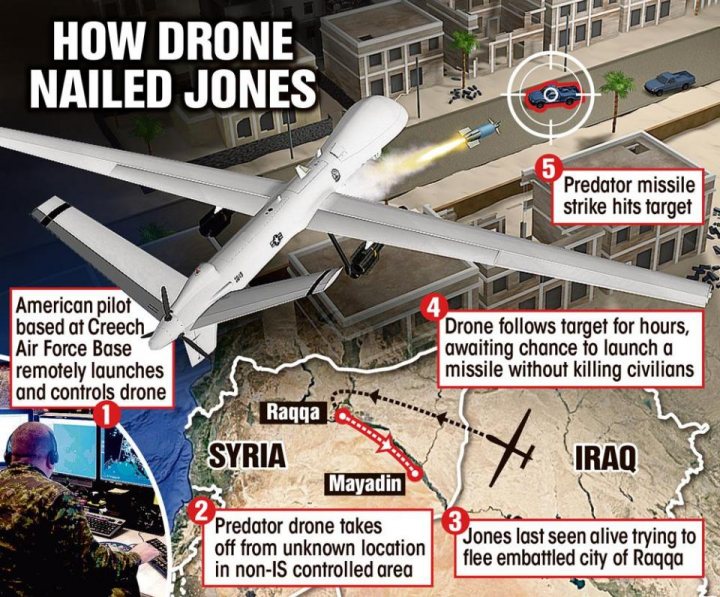 Sally Jones (white widow) killed by drone, - Page 1 - News, Politics & Economics - PistonHeads