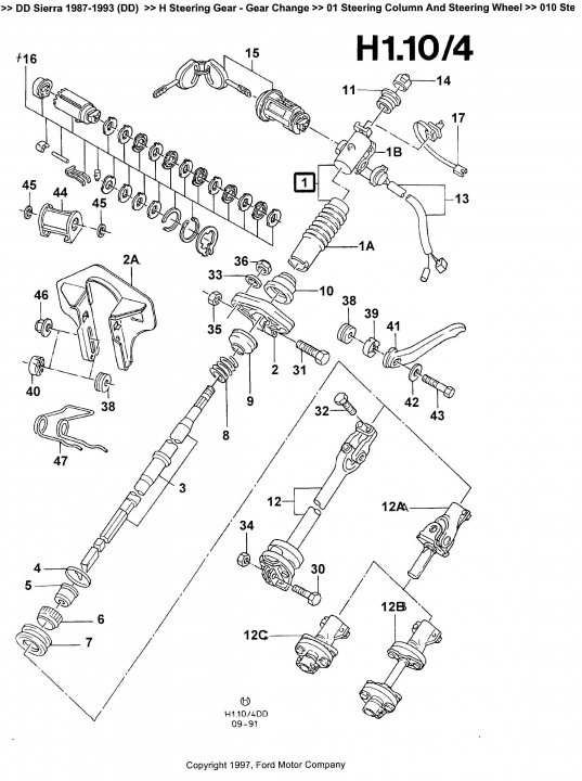 Bearing Column Steering Slight Bulkhead Problem Pistonheads