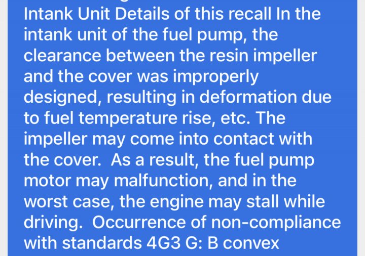 Alternator & Fuel pump failures  - Page 4 - Alpine - PistonHeads UK