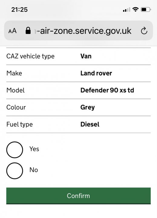 CAZ charge (Bath) and older Defenders - Page 1 - Land Rover - PistonHeads UK