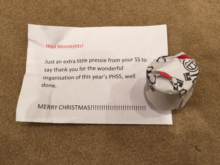 PH Secret Santa 2015 - The Santae Strike Back - Page 45 - The Lounge - PistonHeads